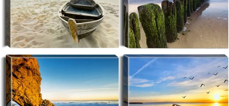 Costa Blanca Beach Image Canvases